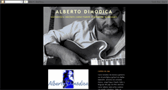 Desktop Screenshot of albertodimodica.blogspot.com