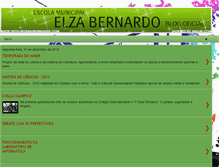 Tablet Screenshot of blogcolegioelzabernardo.blogspot.com