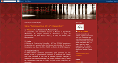 Desktop Screenshot of contandoacena.blogspot.com