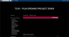 Desktop Screenshot of 61filmopening09.blogspot.com