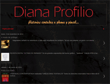 Tablet Screenshot of diana-profilio.blogspot.com