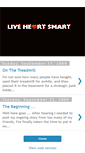 Mobile Screenshot of liveheartsmart.blogspot.com