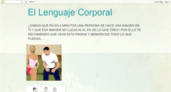 Desktop Screenshot of ellenguajecorporal.blogspot.com