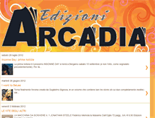 Tablet Screenshot of edizioniarcadia.blogspot.com