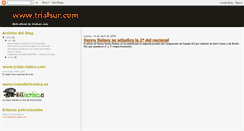 Desktop Screenshot of biketrialsur.blogspot.com