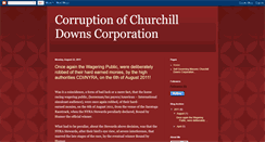 Desktop Screenshot of corruptchurchdowns.blogspot.com