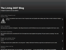 Tablet Screenshot of living24x7.blogspot.com