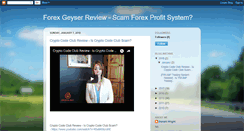 Desktop Screenshot of forexgeyserreview-scam-bonus.blogspot.com