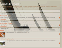 Tablet Screenshot of carnets-voyages.blogspot.com