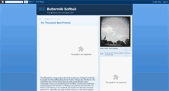 Desktop Screenshot of buttermilksoftball.blogspot.com