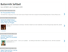 Tablet Screenshot of buttermilksoftball.blogspot.com