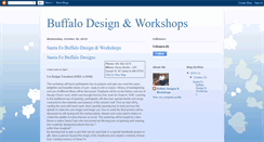 Desktop Screenshot of buffalodesignworkshops.blogspot.com