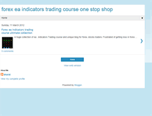 Tablet Screenshot of forex-warez.blogspot.com