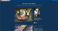 Desktop Screenshot of naturaexplorer.blogspot.com