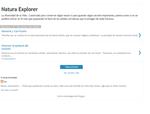 Tablet Screenshot of naturaexplorer.blogspot.com