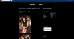 Desktop Screenshot of masalaactress.blogspot.com