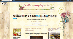 Desktop Screenshot of cristinalaaldeacountry.blogspot.com