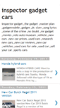 Mobile Screenshot of inspectorgadgetcars.blogspot.com