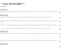 Tablet Screenshot of amorperfeito2003.blogspot.com