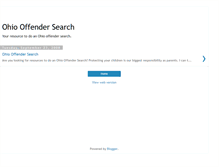 Tablet Screenshot of ohiooffendersearch.blogspot.com