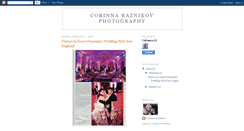 Desktop Screenshot of corinnaraznikovphotography.blogspot.com
