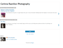 Tablet Screenshot of corinnaraznikovphotography.blogspot.com