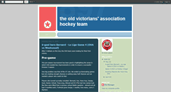 Desktop Screenshot of ova-hockey.blogspot.com