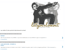 Tablet Screenshot of lukebenwardbrasil.blogspot.com