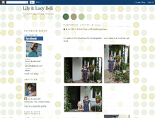 Tablet Screenshot of lilyvirginiabell.blogspot.com