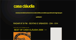 Desktop Screenshot of casaclaudiaradar.blogspot.com
