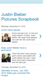 Mobile Screenshot of justinbieberpicturesscrapbook.blogspot.com