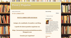Desktop Screenshot of pecosypequitas.blogspot.com