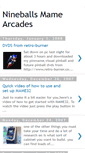 Mobile Screenshot of nineballs-arcade.blogspot.com