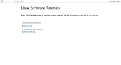 Desktop Screenshot of linuxtuts.blogspot.com