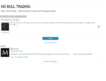 Tablet Screenshot of nobulltrading.blogspot.com