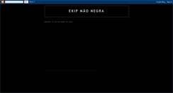 Desktop Screenshot of ekipmaonegra.blogspot.com