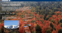 Desktop Screenshot of ecotourcuracautin.blogspot.com