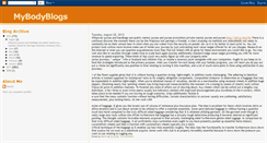 Desktop Screenshot of mybodyblogs.blogspot.com