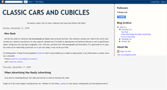 Desktop Screenshot of classiccarsandcubicles.blogspot.com