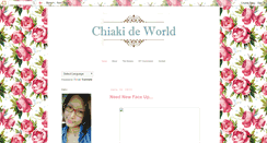 Desktop Screenshot of chiakideworld.blogspot.com