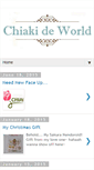 Mobile Screenshot of chiakideworld.blogspot.com