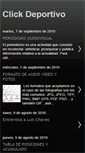 Mobile Screenshot of clickdeportivo1.blogspot.com