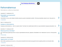 Tablet Screenshot of kehonrakennus.blogspot.com