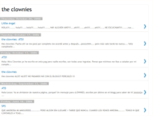Tablet Screenshot of clownies.blogspot.com