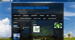 Desktop Screenshot of cienciamundodidactico.blogspot.com