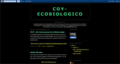 Desktop Screenshot of coy-ecobiologico.blogspot.com