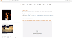 Desktop Screenshot of confesionesdeunaobsecion.blogspot.com