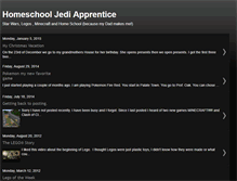 Tablet Screenshot of homeschooljediapprentice.blogspot.com