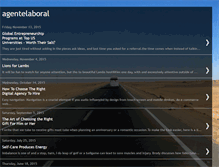 Tablet Screenshot of agentelaboral.blogspot.com