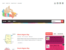 Tablet Screenshot of map-canada.blogspot.com